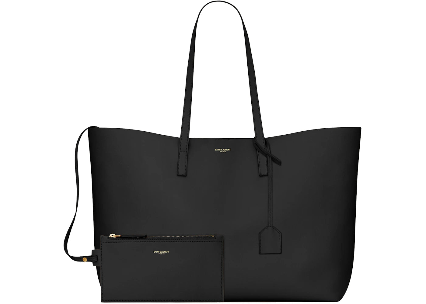 Saint Laurent E/W Shopping Bag Black