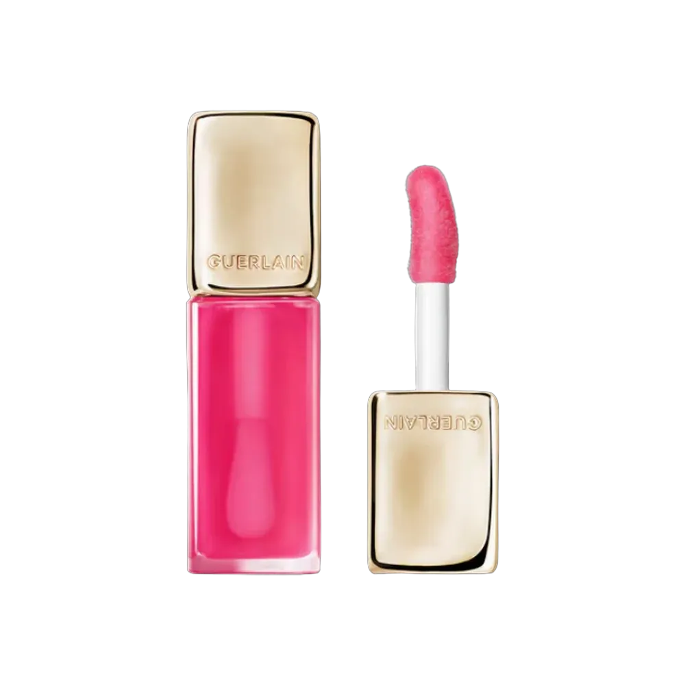 Guerlain KissKiss Bee Glow Tint Lip Oil 458 Pop Rose Glow