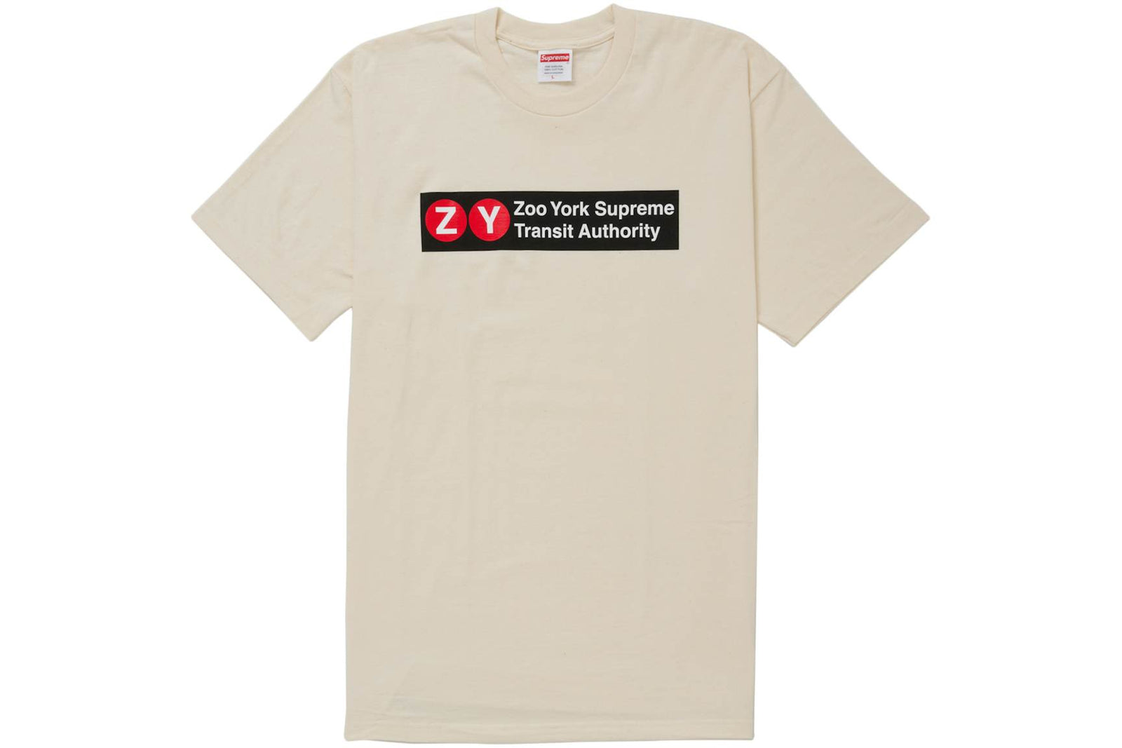 Supreme Zoo York Transit T-Shirt White