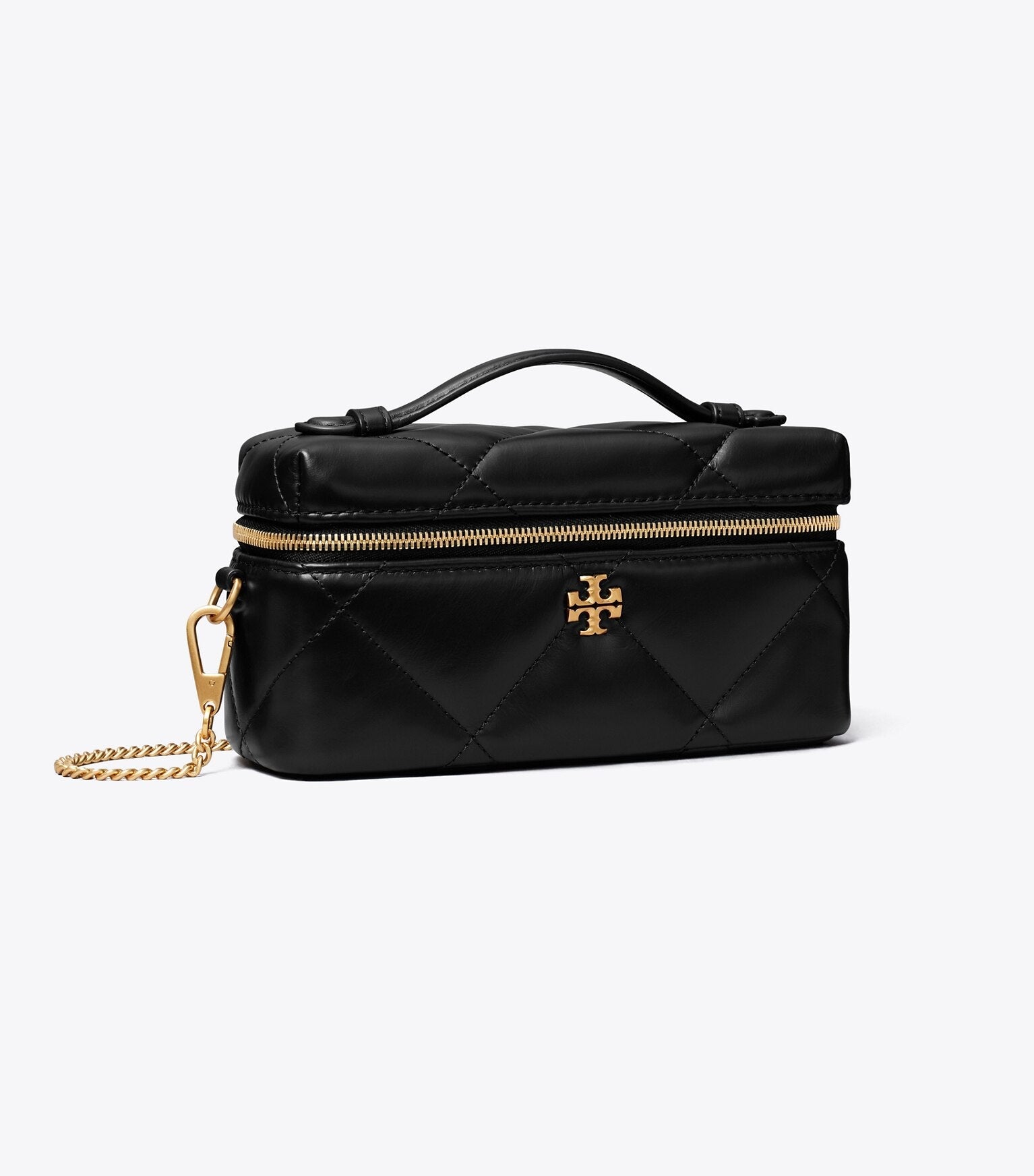 Kira Diamond Quilt Charm East-West Vanity Case