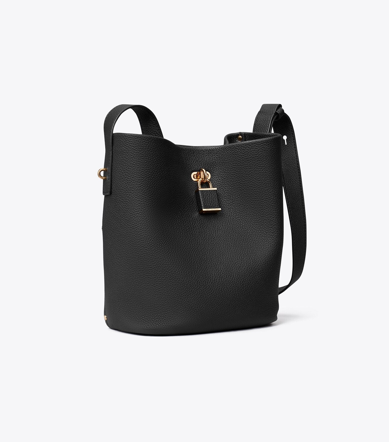 Medium Lock Slim Bucket Bag