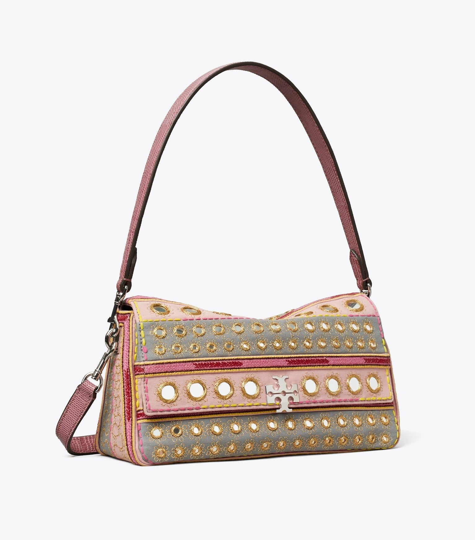 Small Charlie Embellished Shoulder Bag