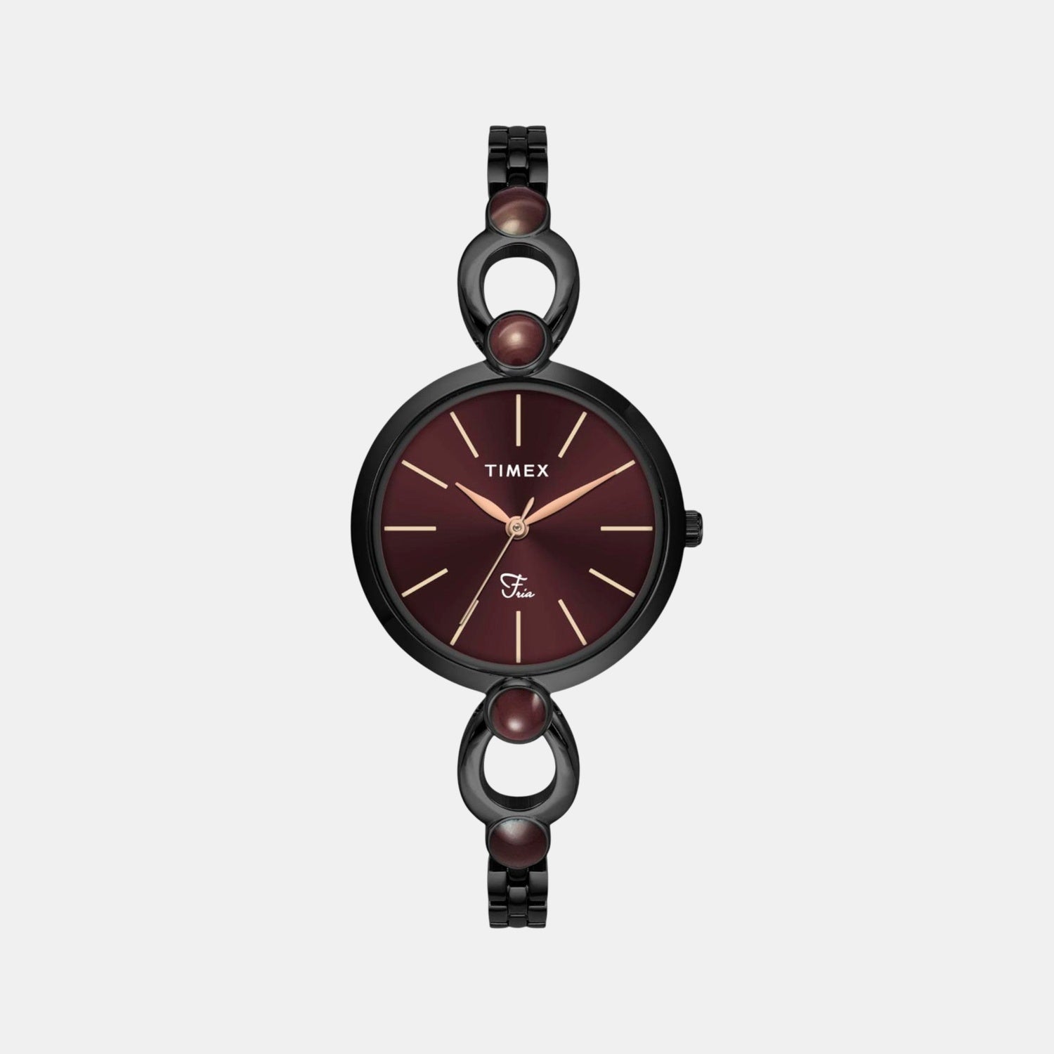 Timex Fria Women Quartz Dial Analog Brass Watch Twel18107