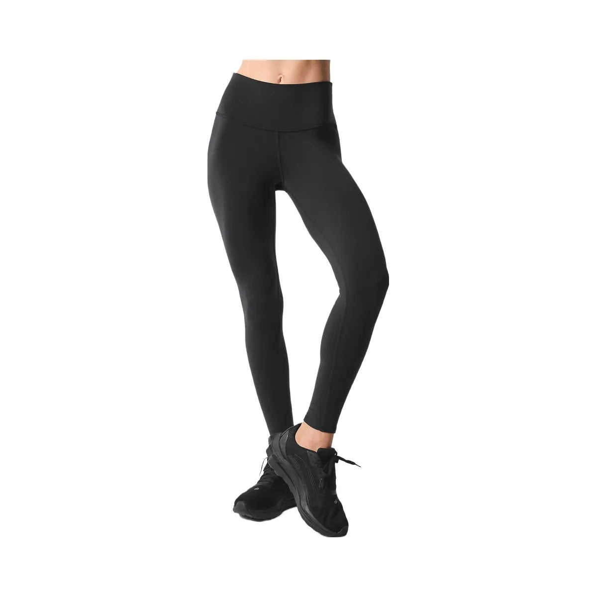 Alo Women's 7/8 High-Waist Airbrush Legging - Black