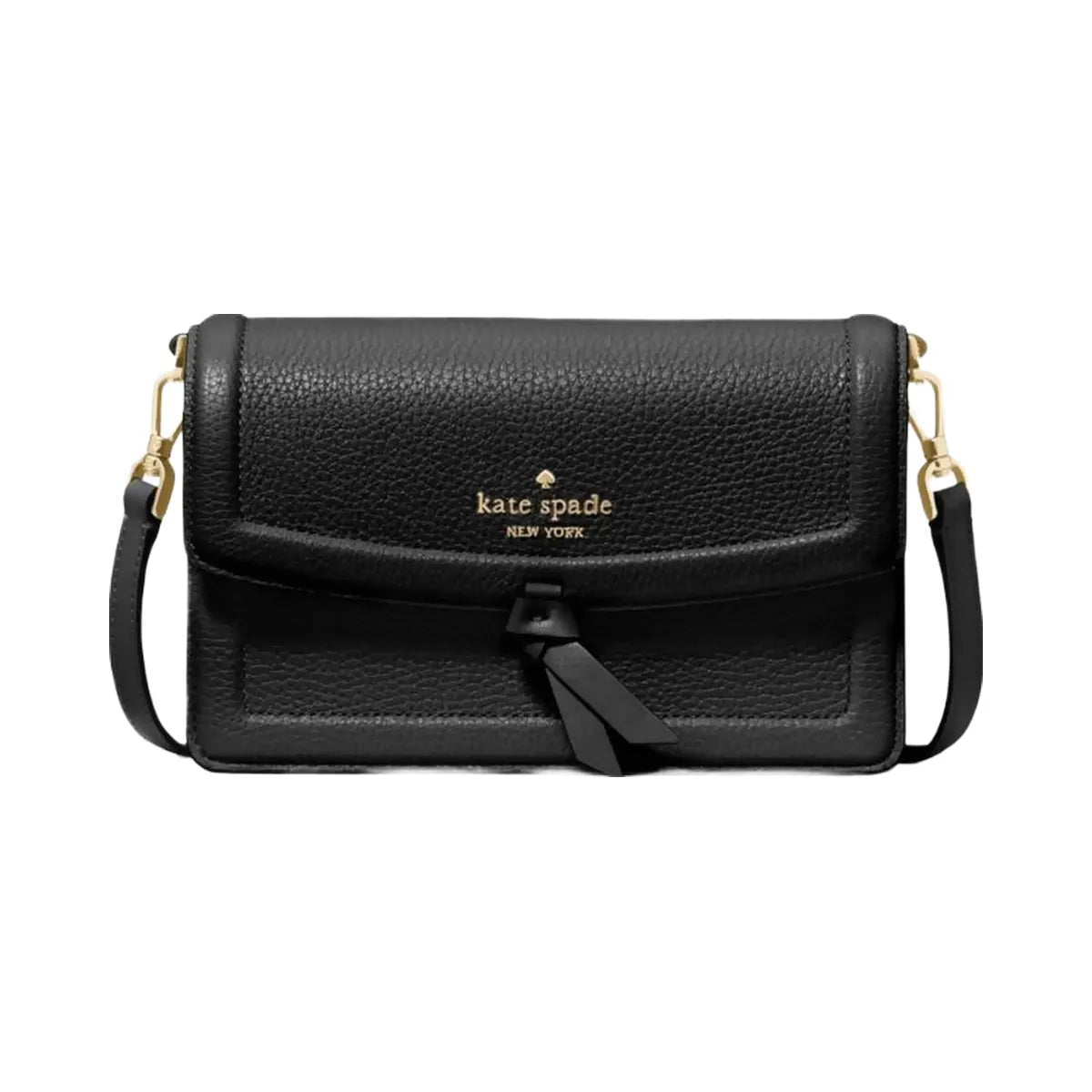 Kate Spade Knott Mini Flap Crossbody Black