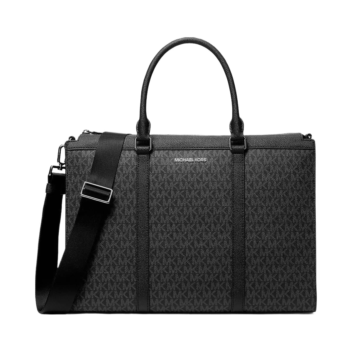 Michael Kors Cooper Signature Logo Briefcase Black
