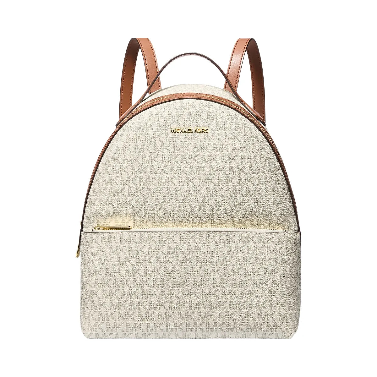 Michael Kors Sheila Medium Logo Backpack Vanilla