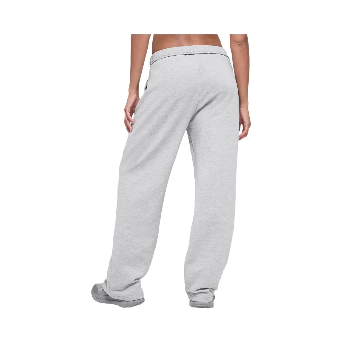 Alo Women's Accolade Straight Leg Sweatpant - Athletic Heather Grey