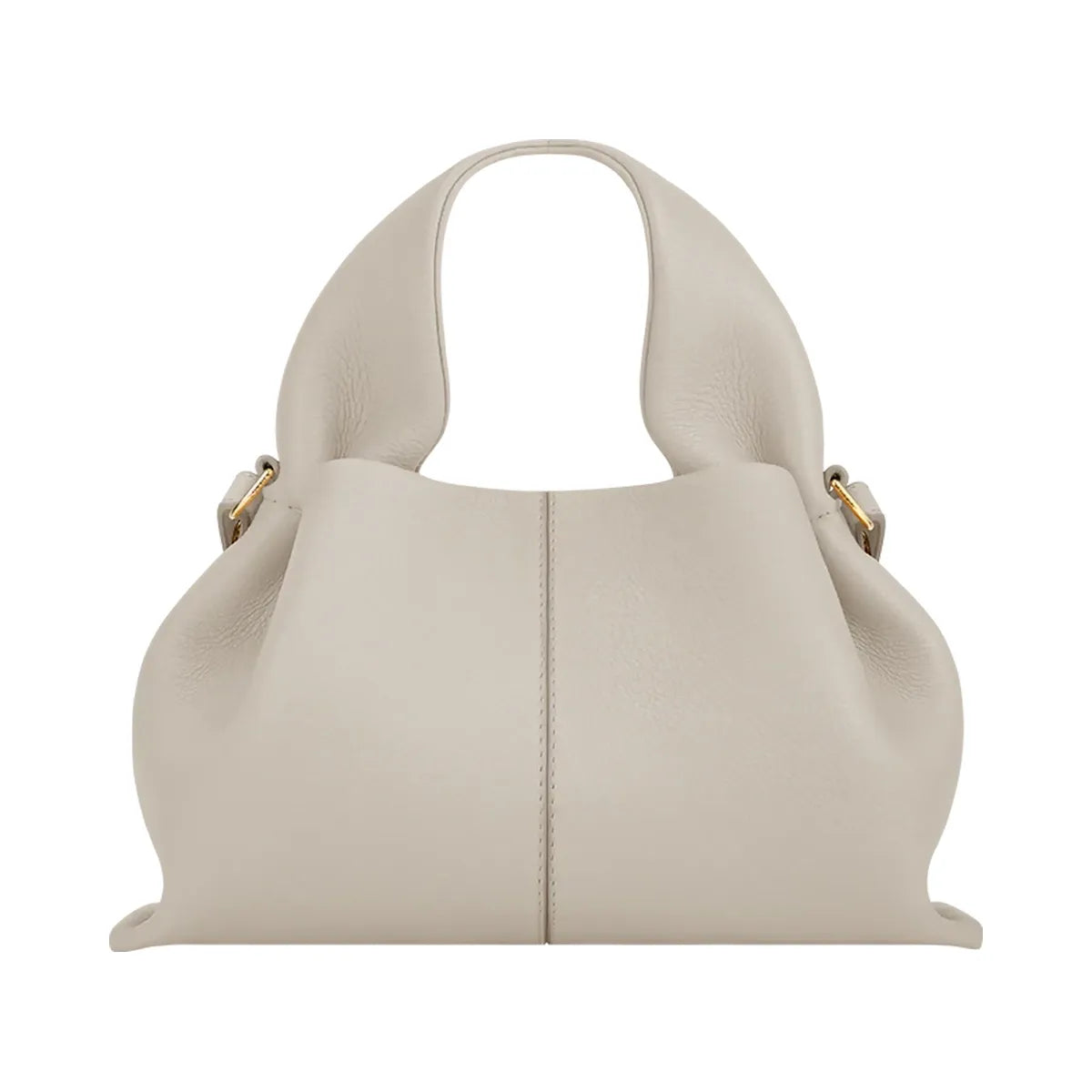 Polene Numero Neuf Mini Textured Chalk