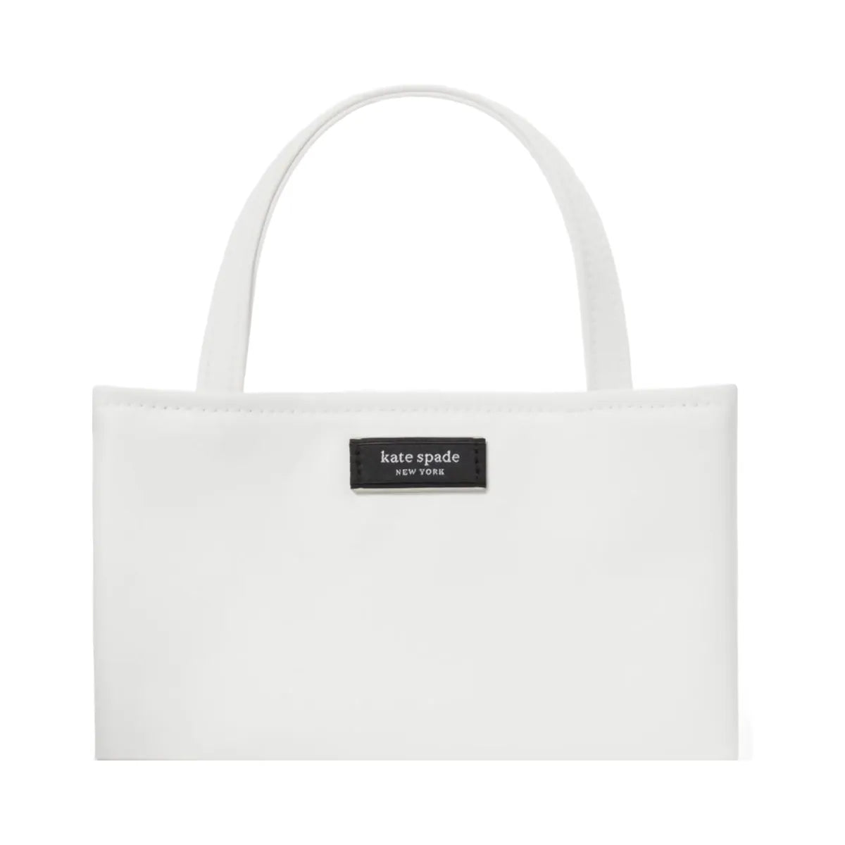 Kate Spade Sam Icon Ksnyl Mini Tote Bag White Dove