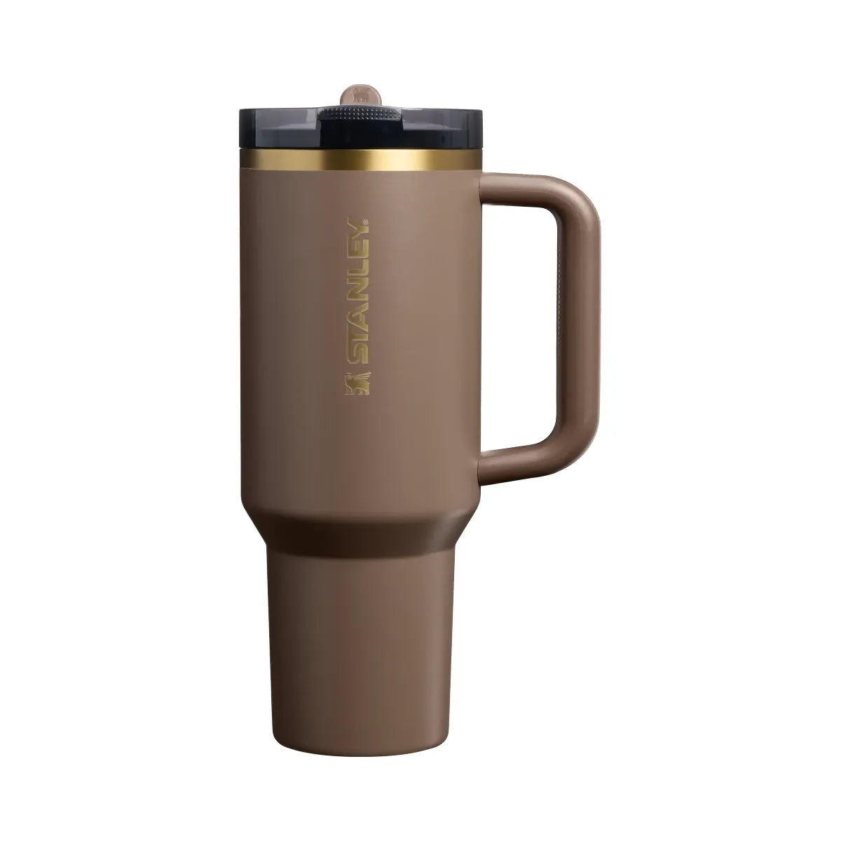 Stanley Quencher ProTour Flip Straw Tumbler (40OZ) Espresso Gold