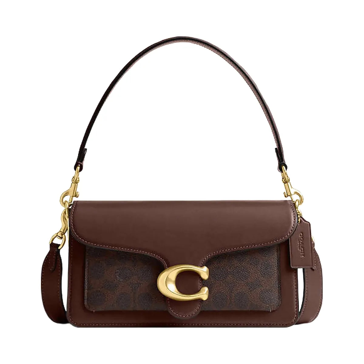 Coach Tabby Shoulder Bag 26 In Signature Canvas Signature Canvas-Brass-Maple