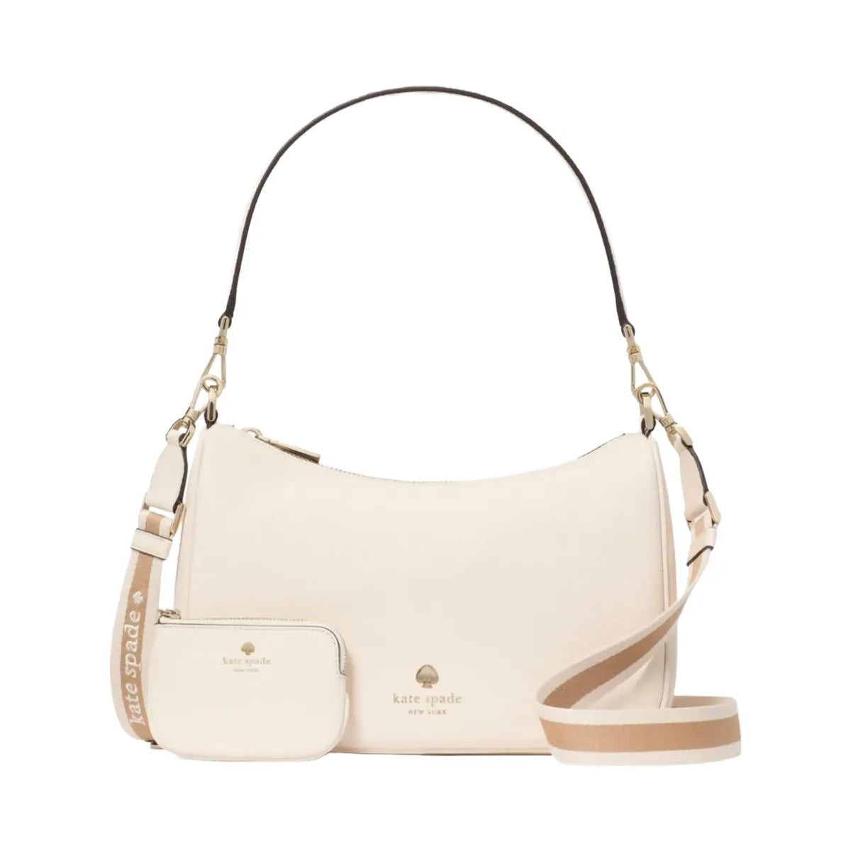 Kate Spade Emma Shoulder Bag Parchment