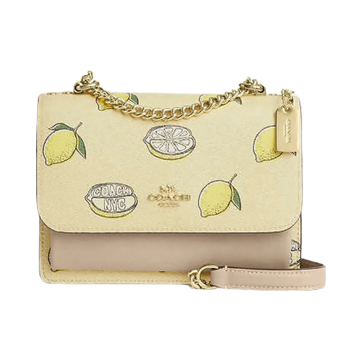 Coach Mini Klare Crossbody Bag With Lemon Print Im-Garden Glade Multi