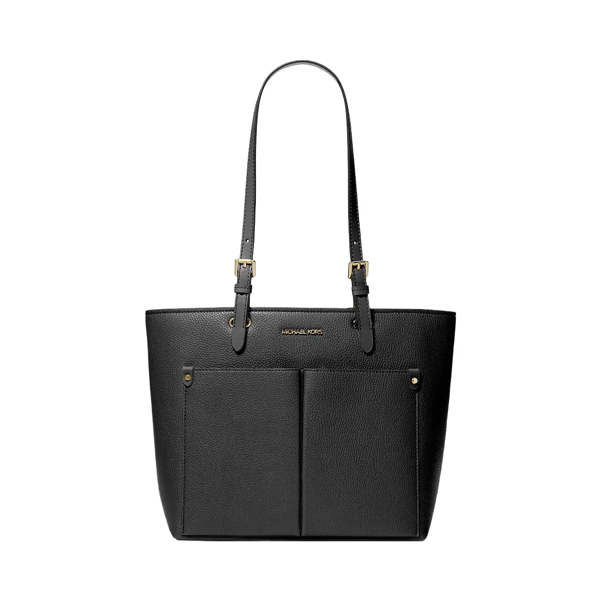 Michael Kors Jet Set Medium Pocket Tote Bag Black
