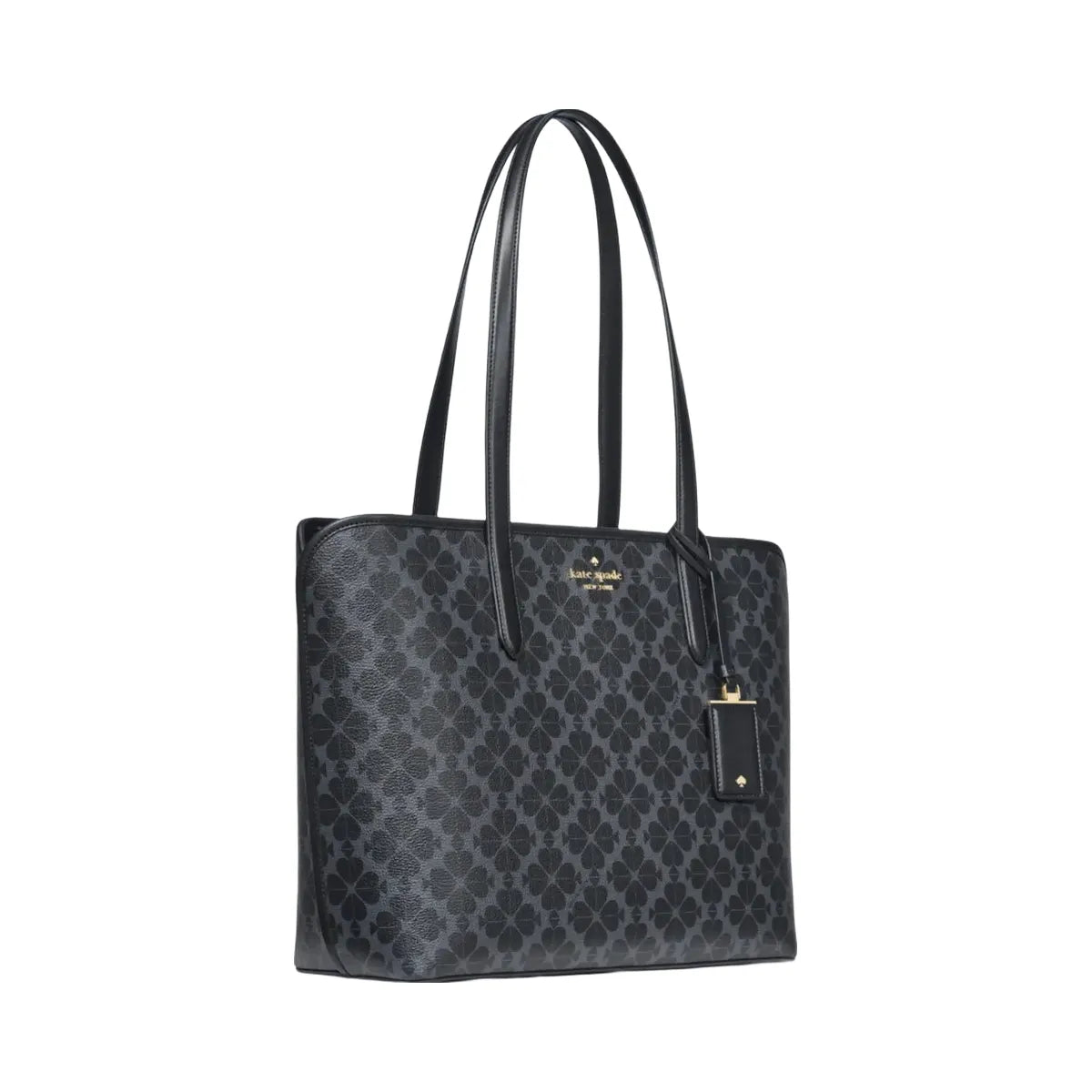 Kate Spade Signature Spade Flower Large Tote Black