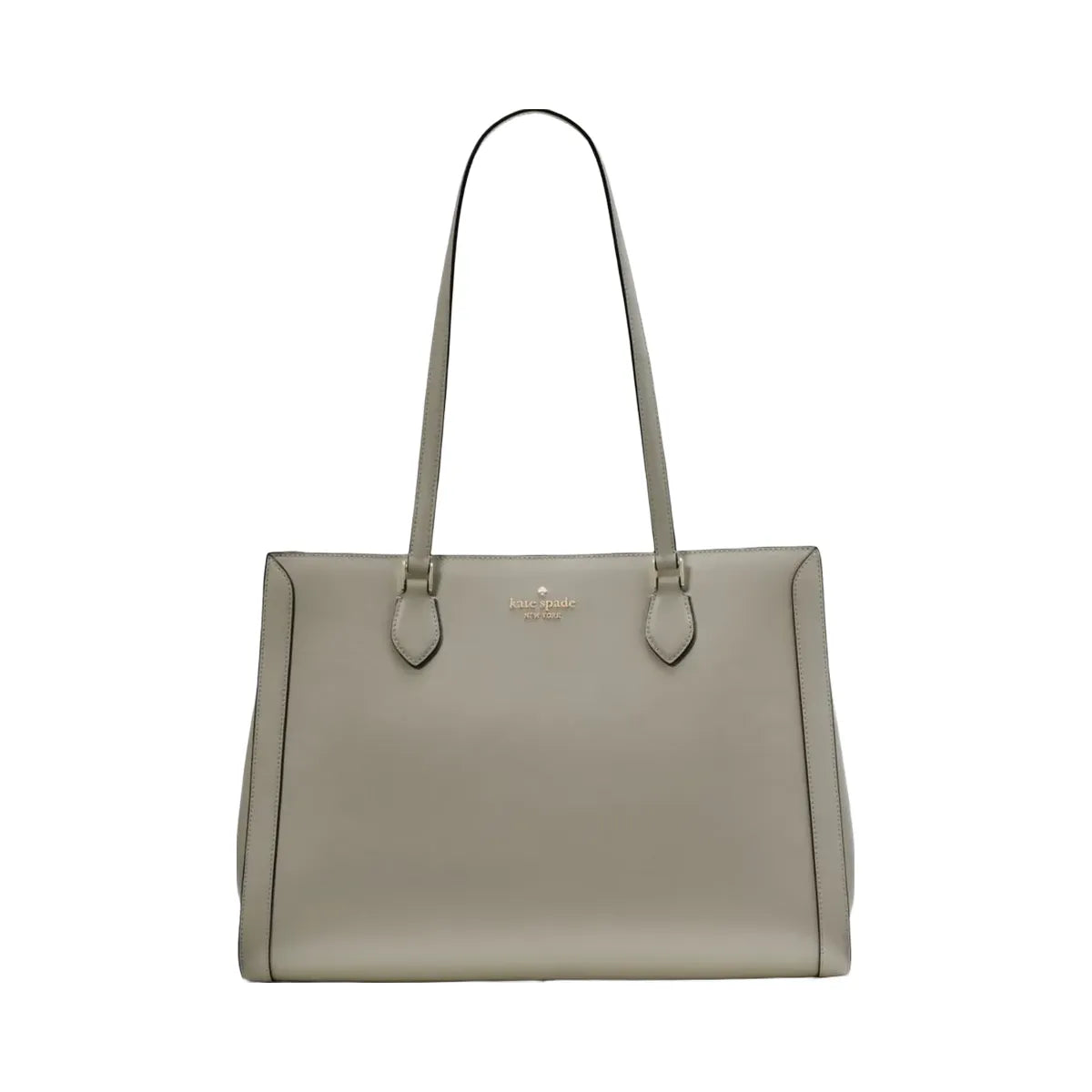 Kate Spade Madison Saffiano East West Leather Large Laptop Tote Dusky Pine