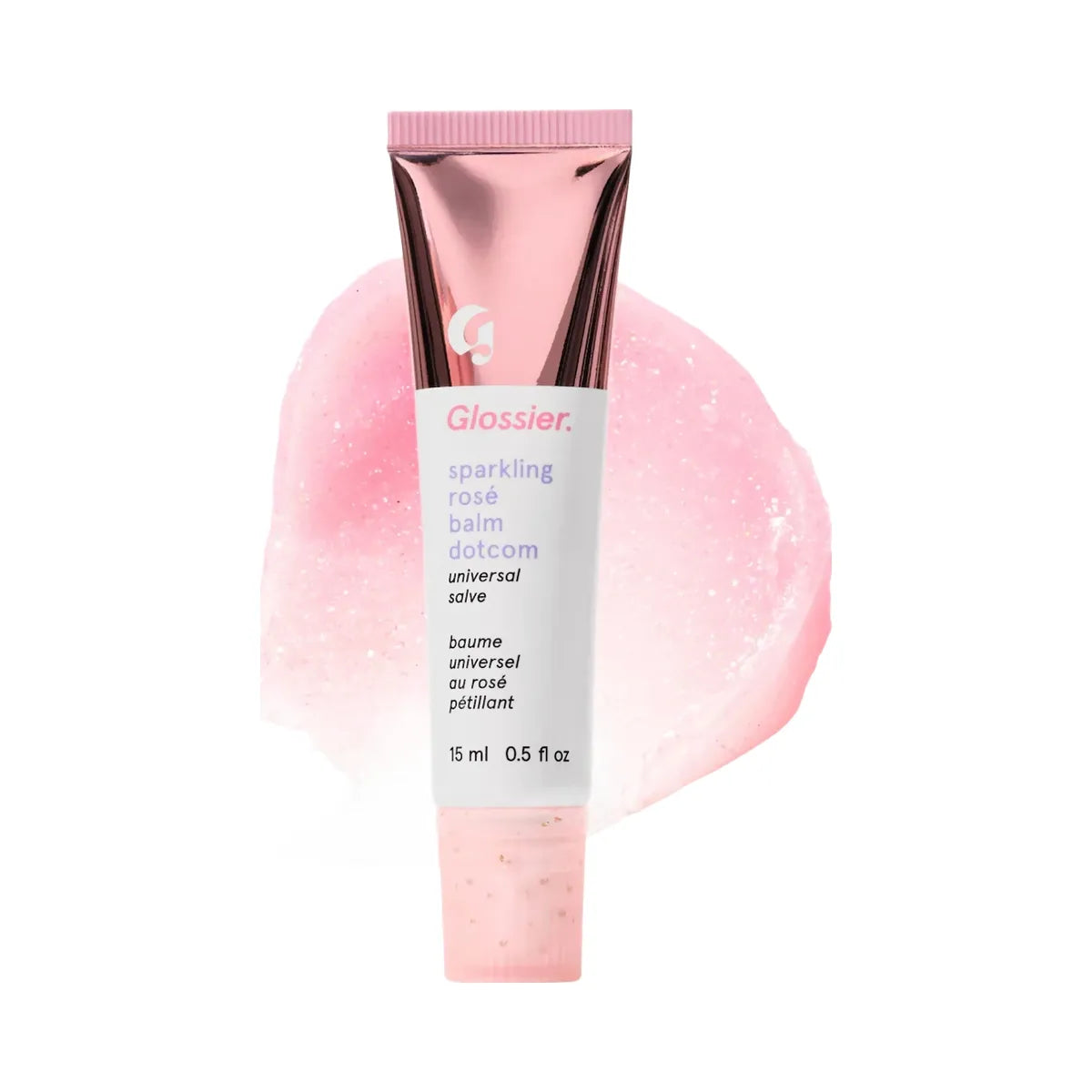 Glossier Balm Dotcom Lip Balm and Skin Salve - Sparkling Rose - Sparkling Ros