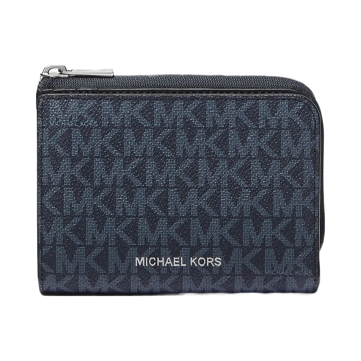 Michael Kors Cooper Signature Logo Folio Wallet Admrl-Plblue