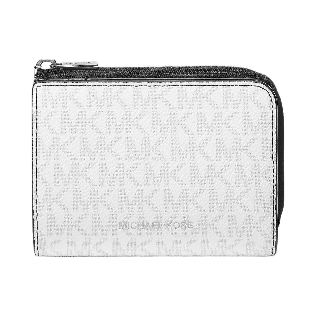 Michael Kors Cooper Signature Logo Folio Wallet Bright Wht