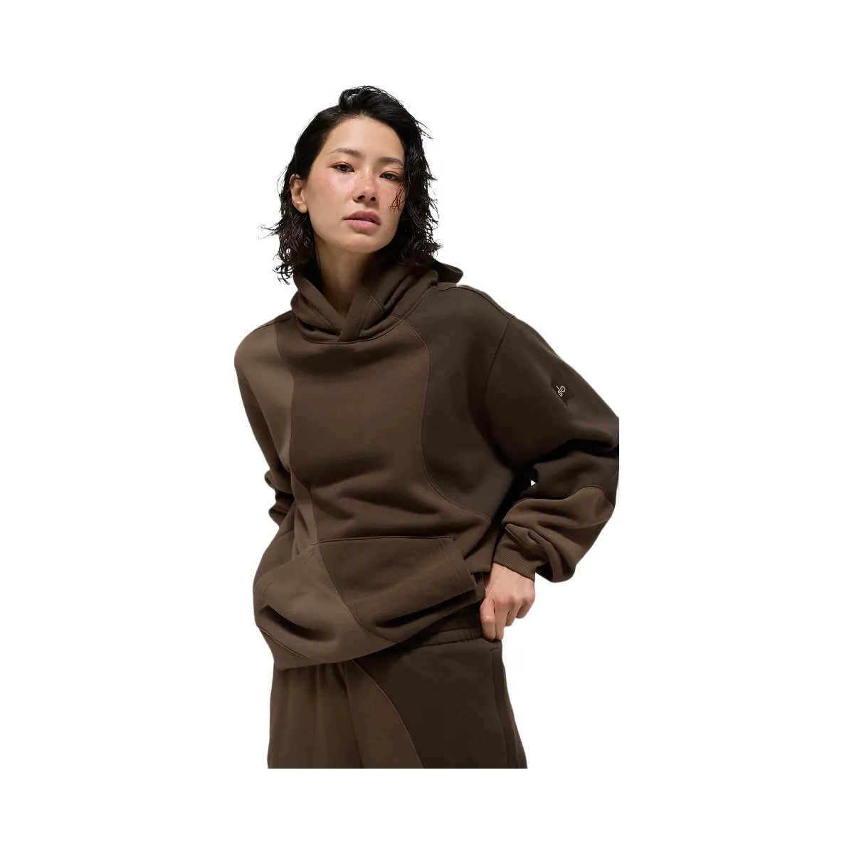 Alo Women's Make Waves Hoodie - Espresso Tonal