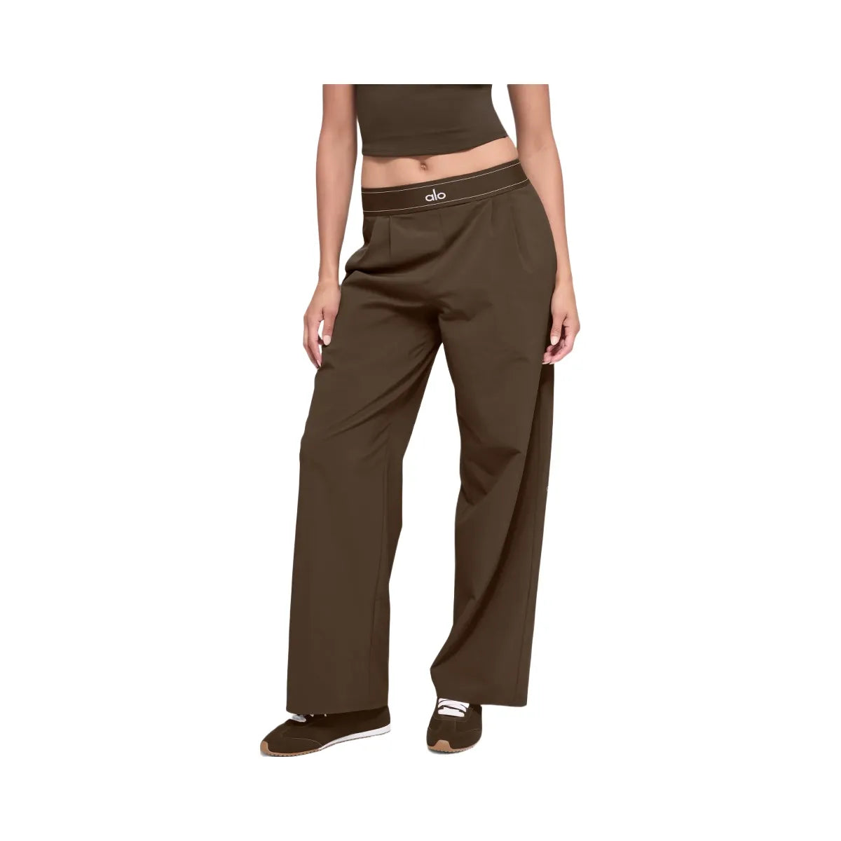 Alo Women's Suit Up Trouser (Regular) - Espresso