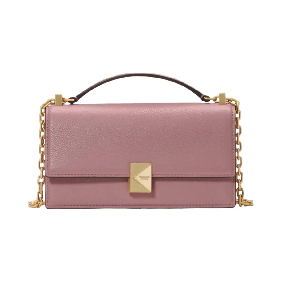 Kate Spade Deco Mini Flap Chain Crossbody Dusk Rose