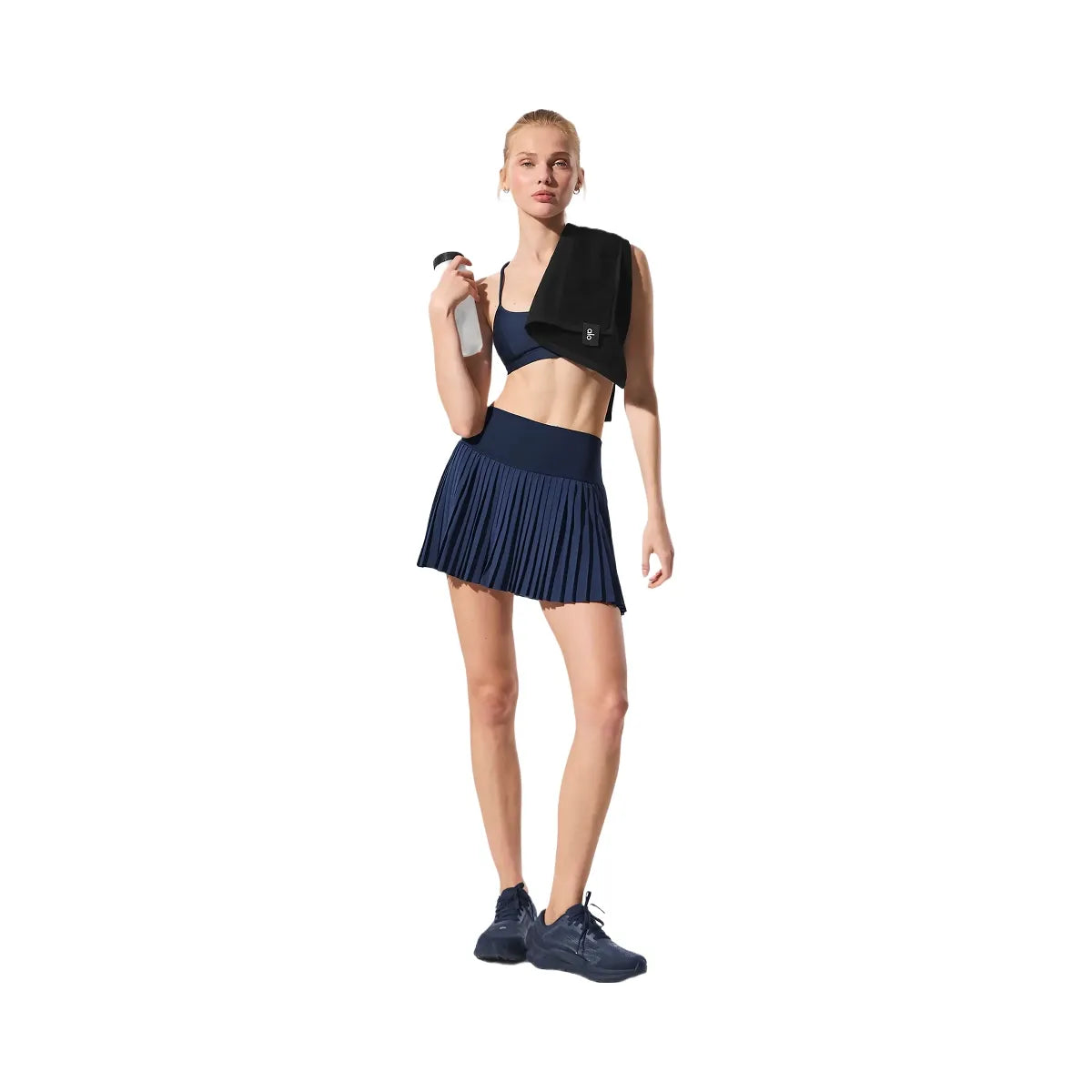 Alo Women's Grand Slam Tennis Skirt - Navy