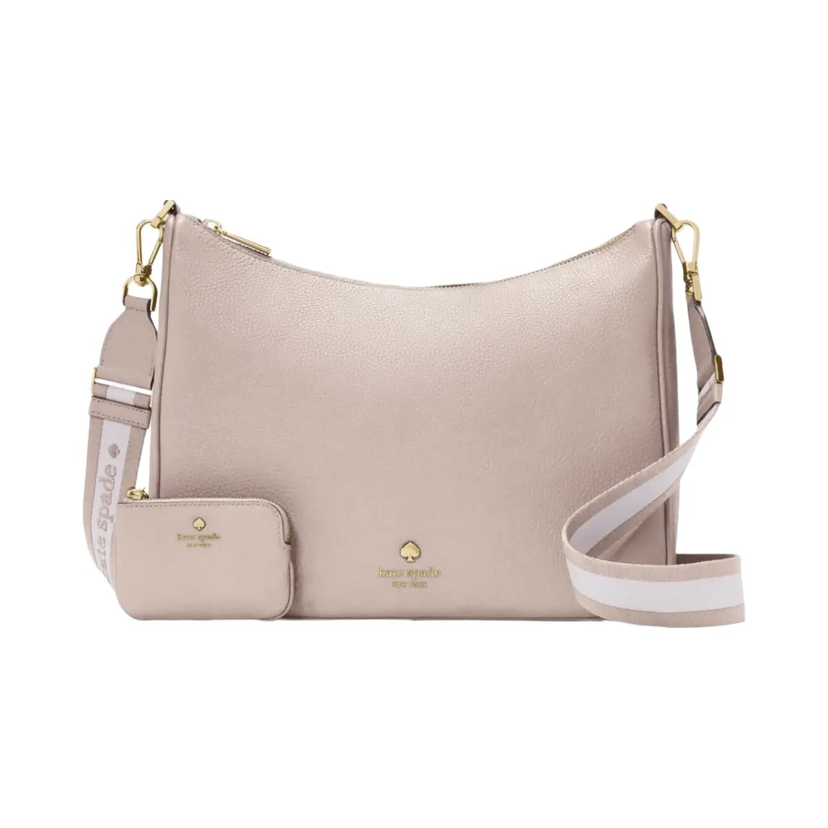 Kate Spade Emma Large Crossbody Bag Cozy Grey