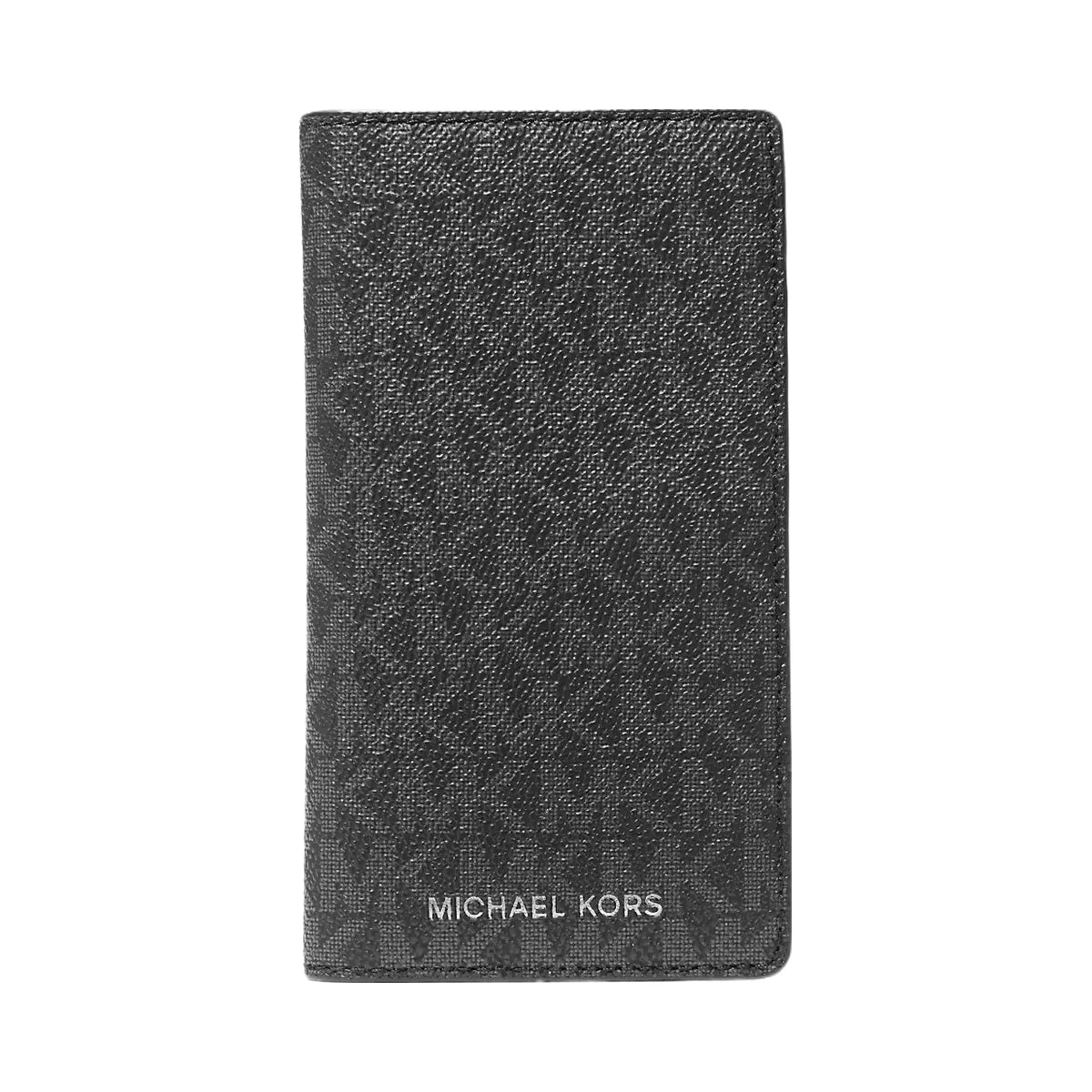 Michael Kors Cooper Large Logo Bi-Fold Card Case Black