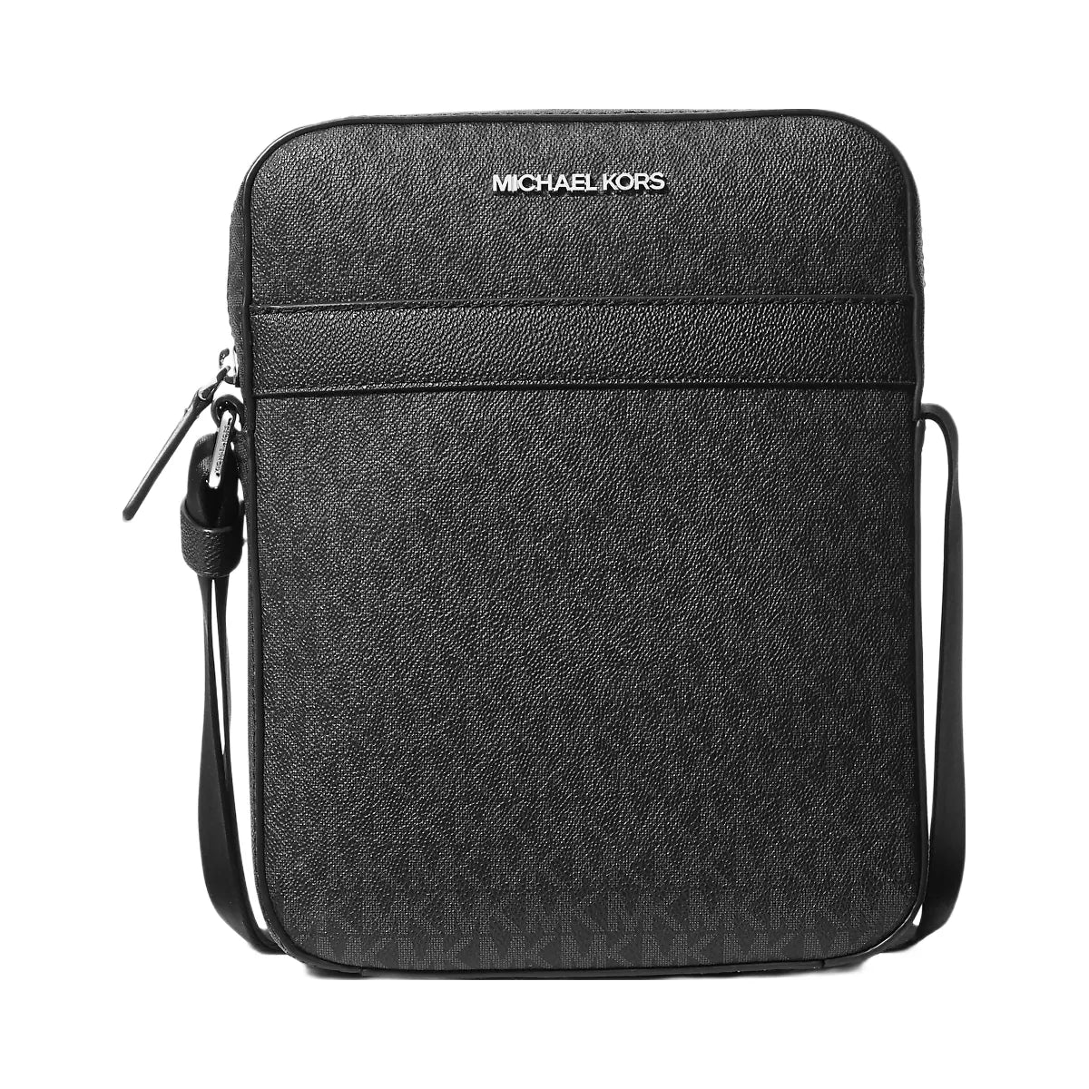 Michael Kors Cooper Signature Logo Flight Bag Black