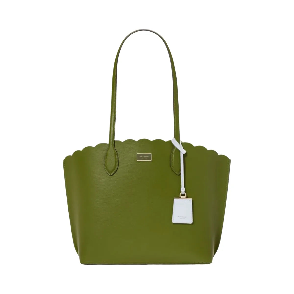 Kate Spade Suite Scalloped Tote Jungle Vine