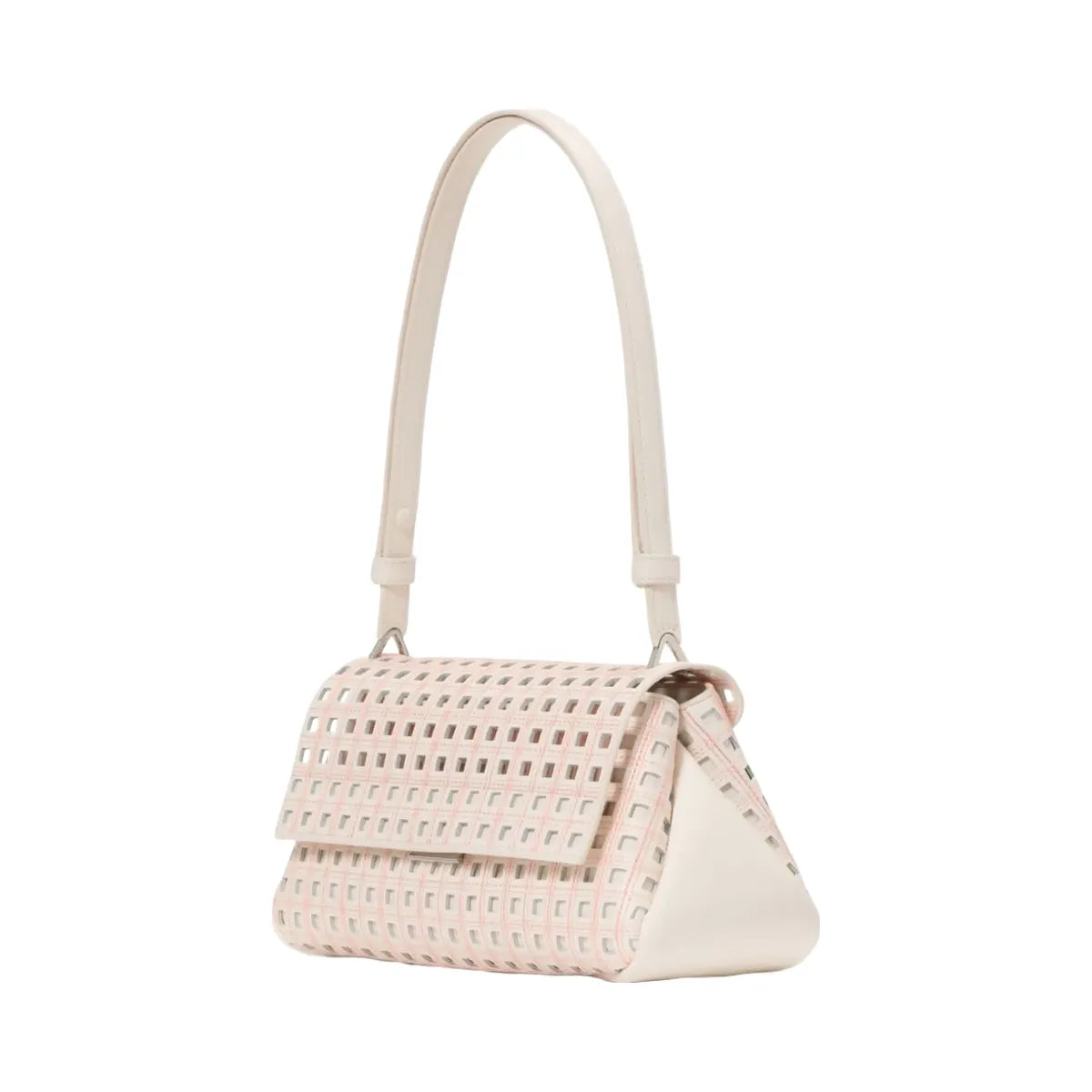 Kate Spade Grace Perforated Convertible Shoulder Bag Cream Multi