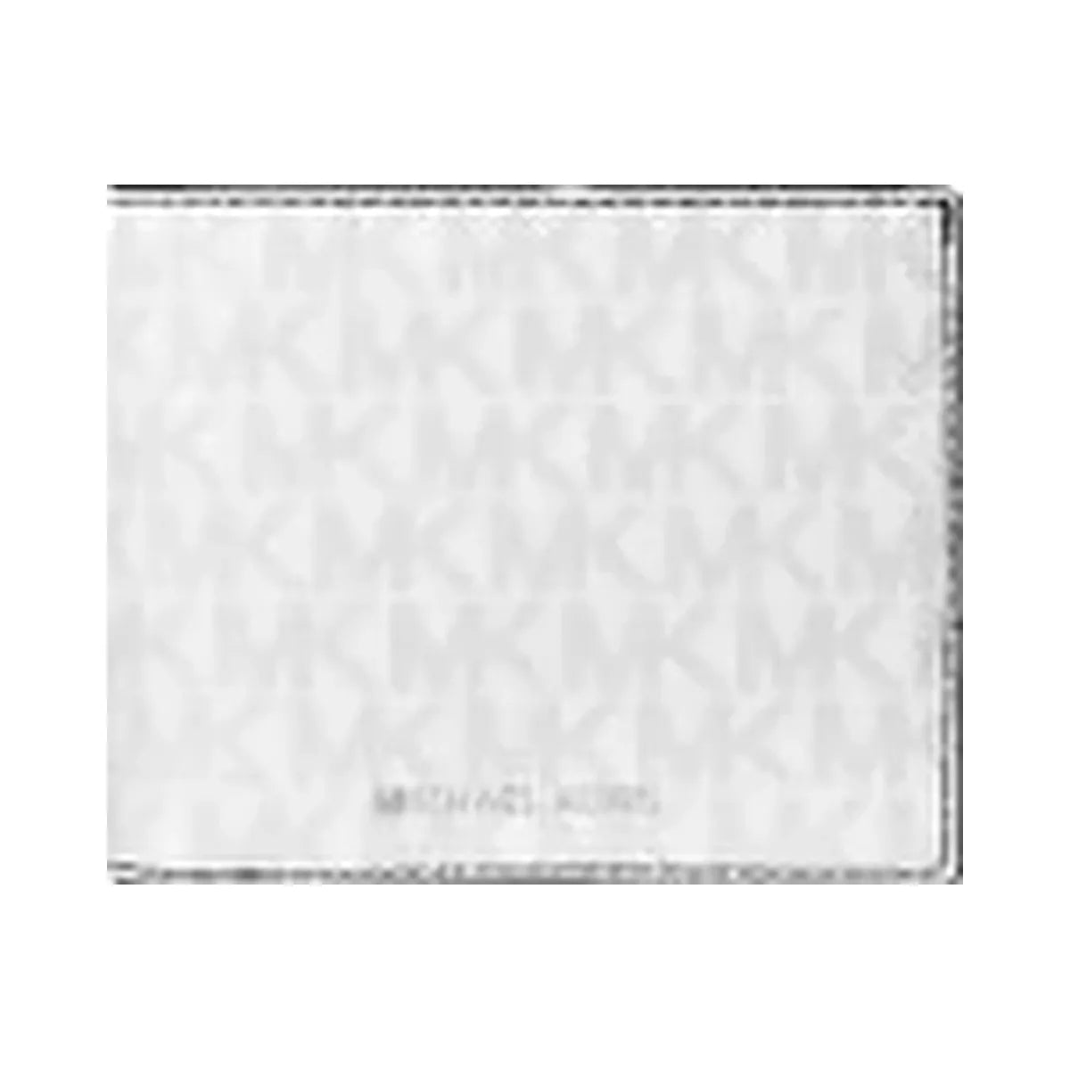 Michael Kors Cooper Logo Billfold Wallet With Passcase Bright Wht