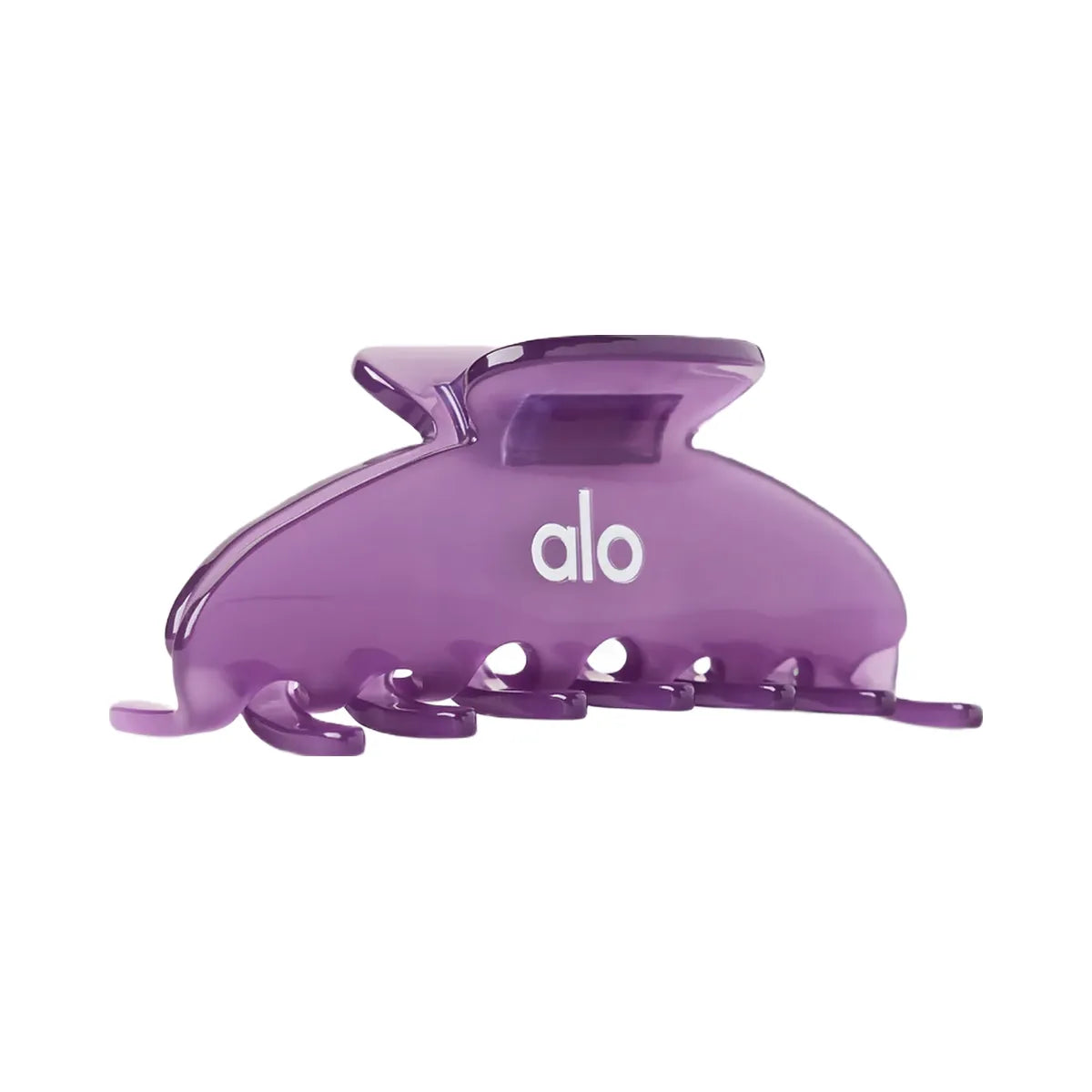 Alo 90's Claw Clip - Plum Kiss Clear