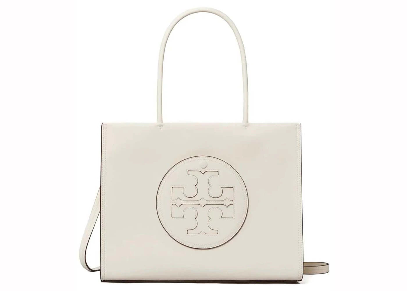 Tory Burch Ella Bio Small Tote Warm White