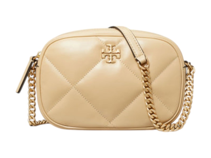 Tory Burch Kira Diamond Quilt Camera Bag Soft Serve