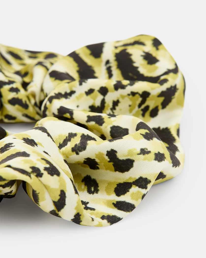 AllSaints Tierra Oversized Scrunchie Women's Teresa Lime Green Women's