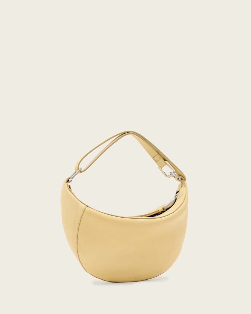 AllSaints Luna Micro Leather Bag Women's Mellow Yellow Women's