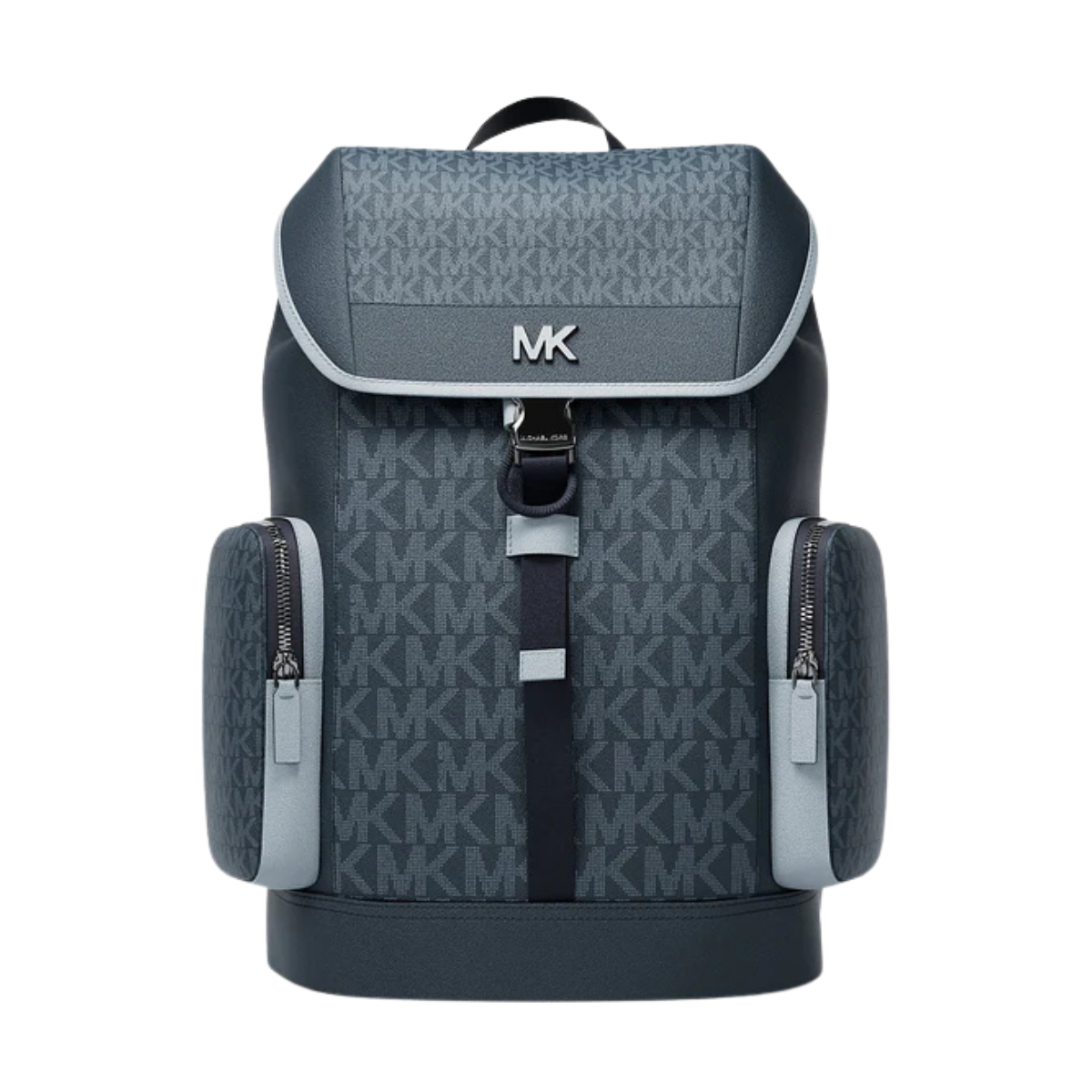 Michael Kors Cooper Medium Signature Logo City Backpack Admirl Multi