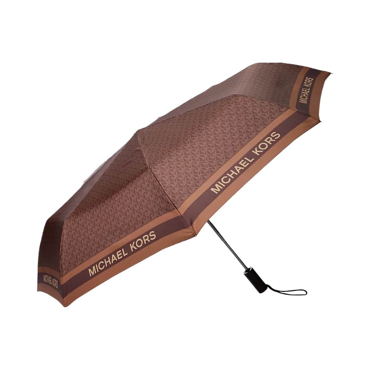 Michael Kors Logo Umbrella Brown