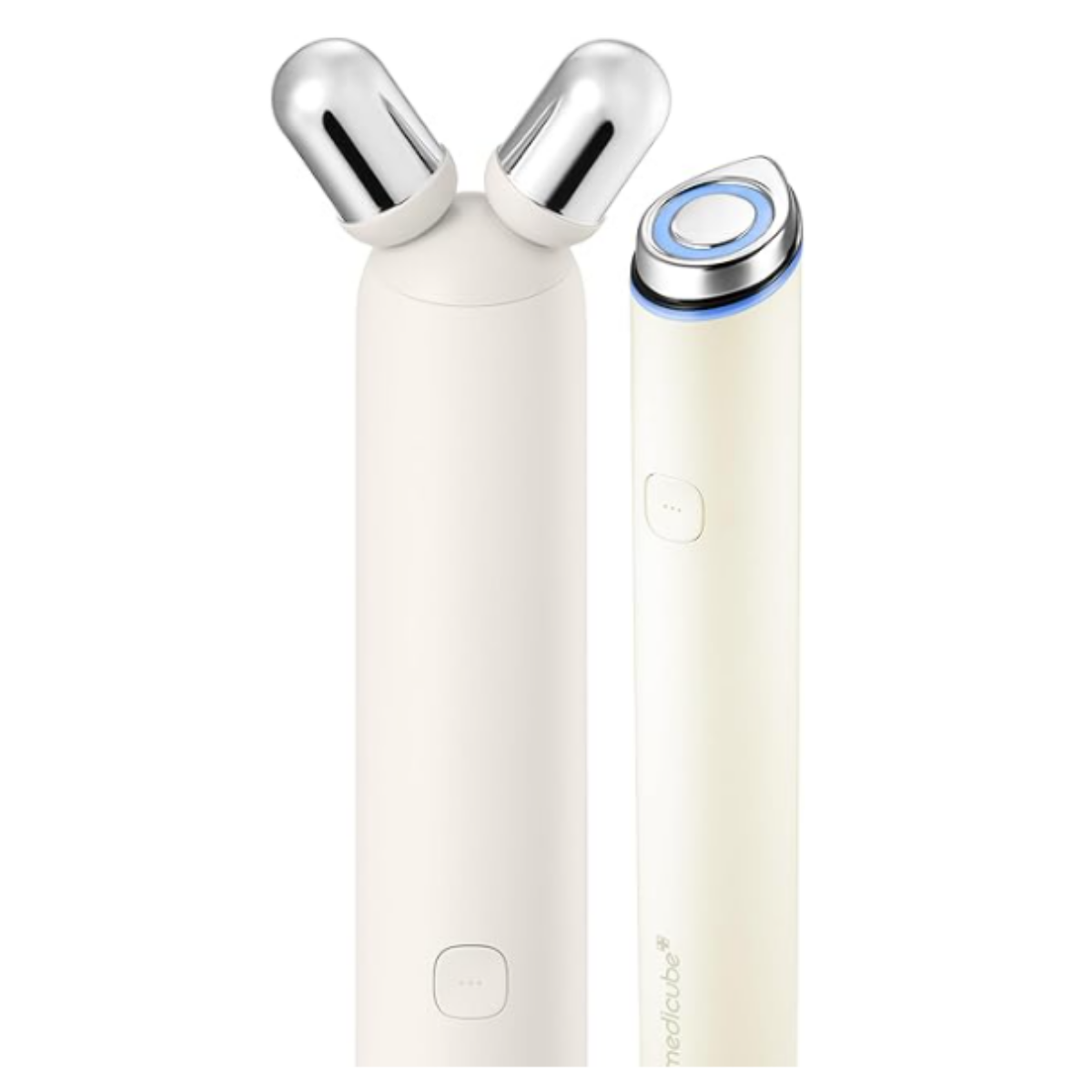 Medicube Mini Booster Pro Plus Face Roller Device Set | 2-in-1 Massage & Skincare Device | Jawline Care & Depuffing | Face & Body Massager with 3 Vibration Modes | Korean Facial Device
