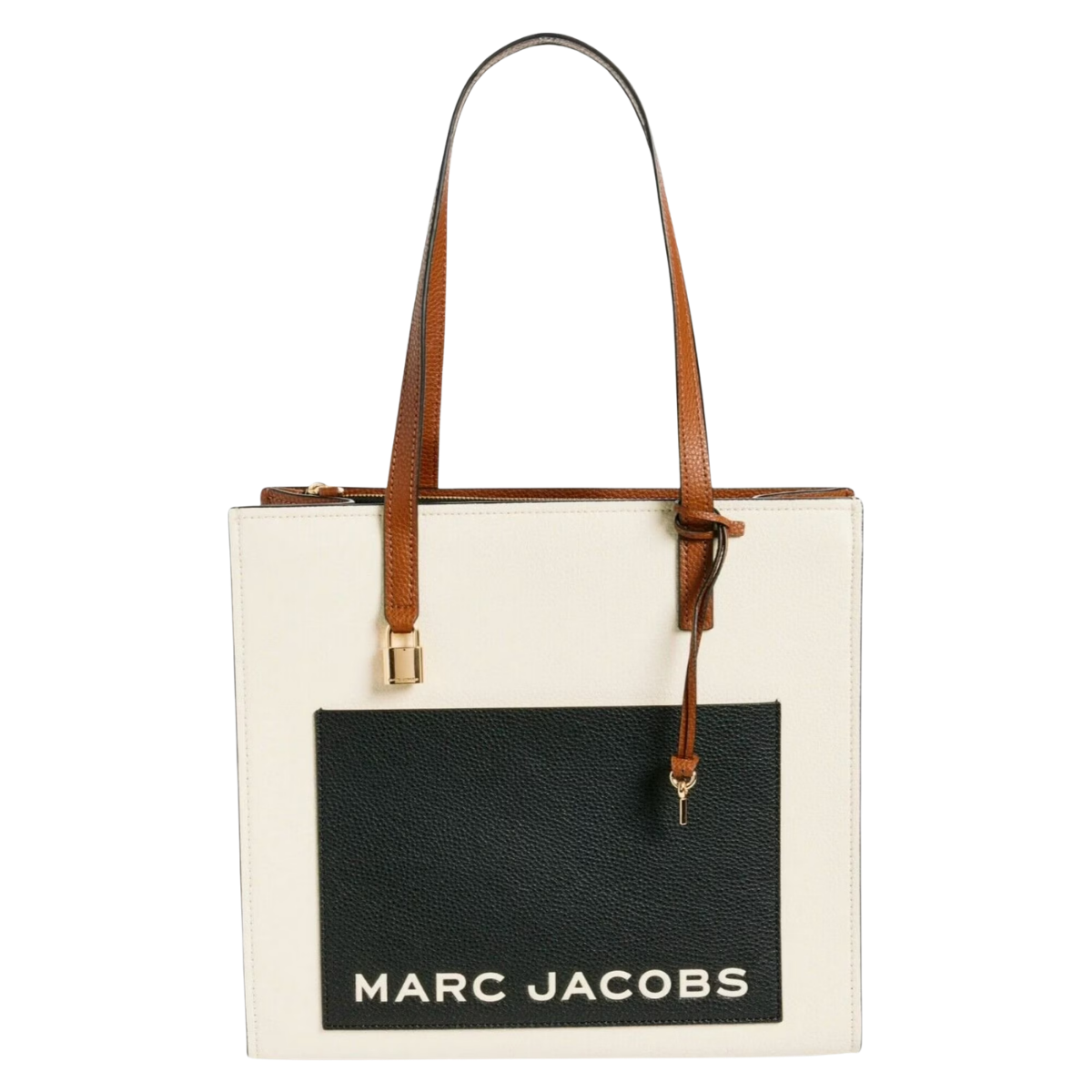 Marc Jacobs Colorblock Bold Grind Tote Black