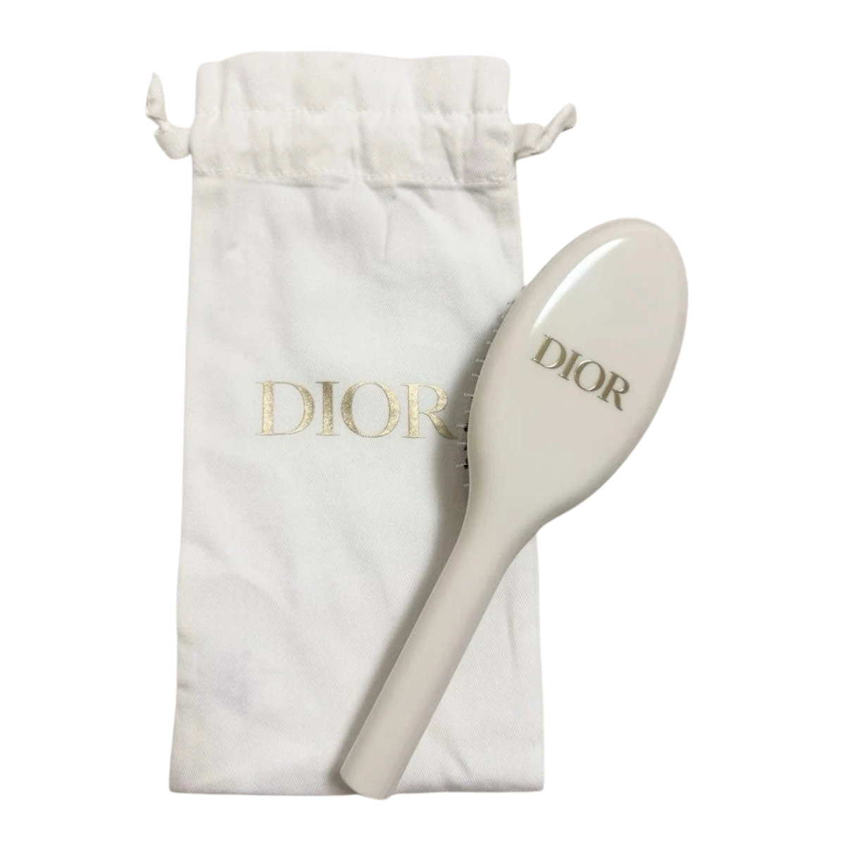 Christian Dior Platinum Hair Brush Comb with storage bag 2025 japan Limited