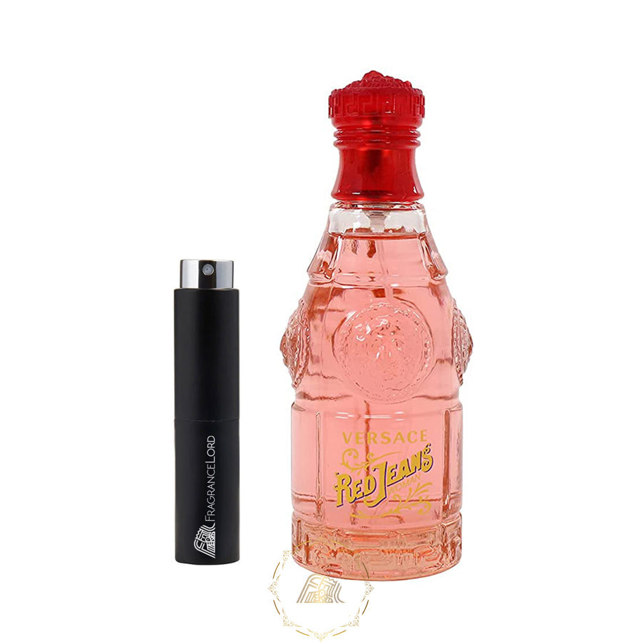 Versace Red Jeans Eau De Toilette Travel Spray