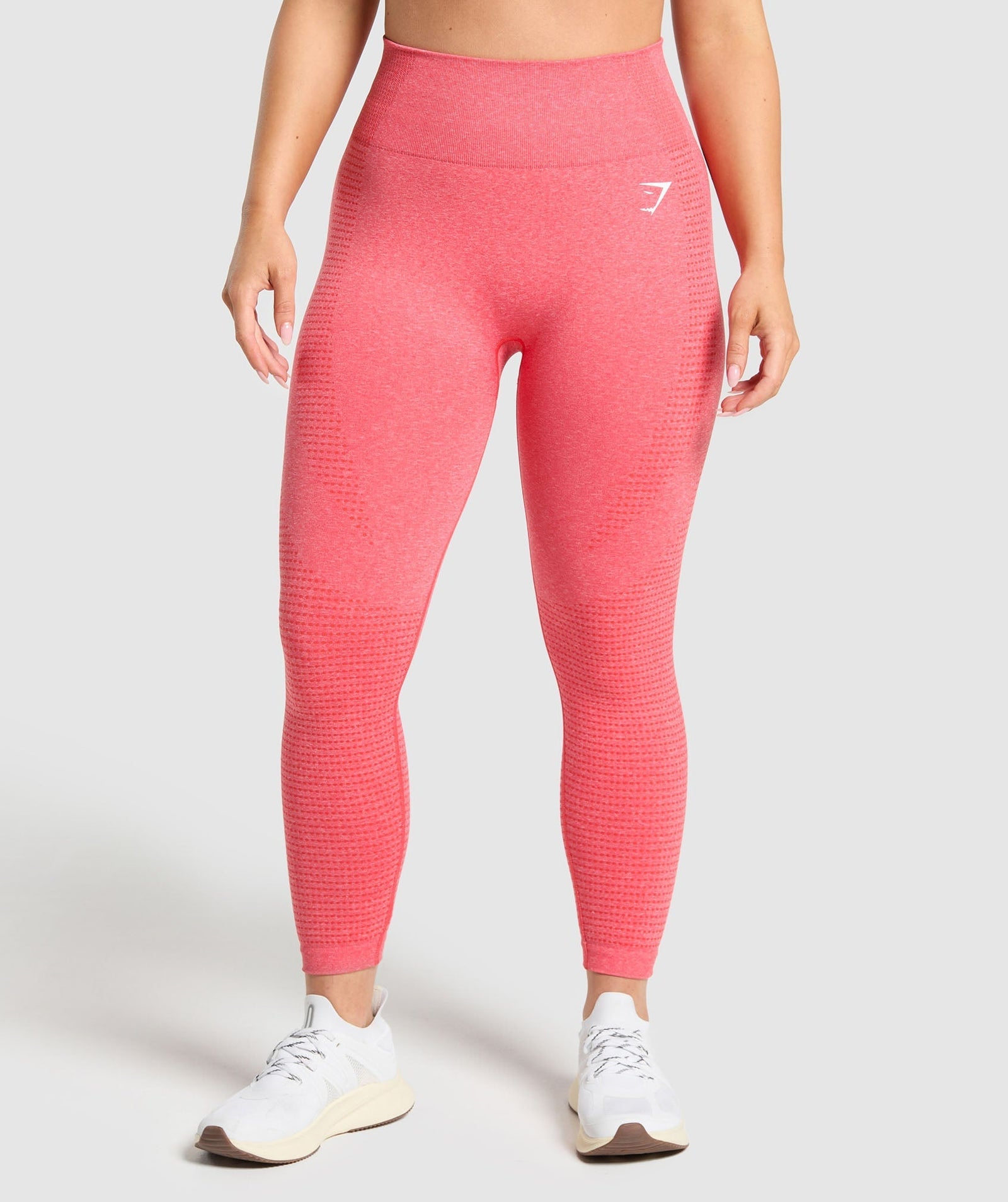 Gymshark Vital Leggings - Coral Red Marl