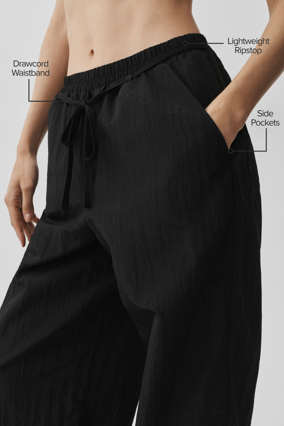 Alo Yoga Women'S Ripstop Electric Straight Leg Pant