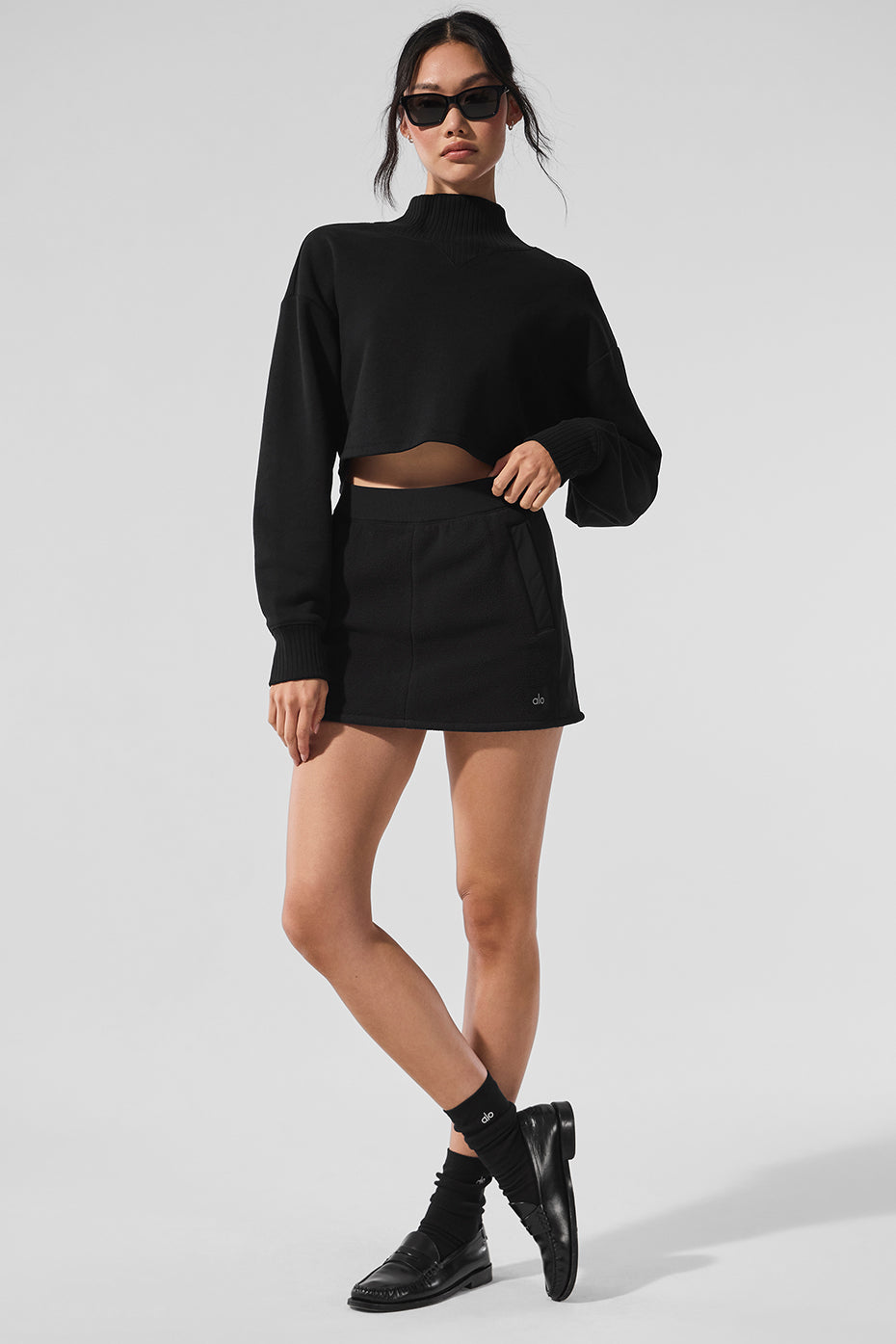 Polar Fleece Wintry Mix Skirt