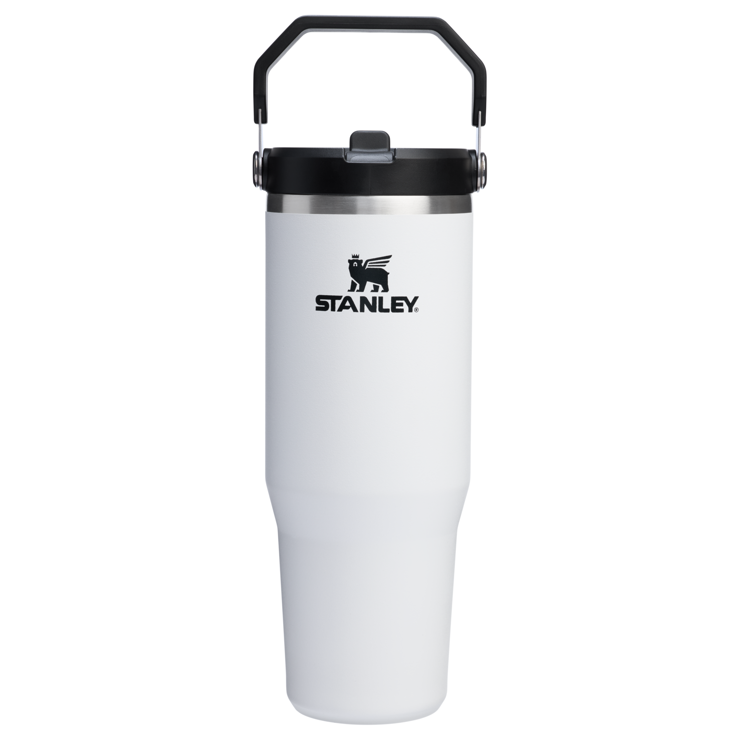 The IceFlow Flip Straw Tumbler | 30 OZ Chalk