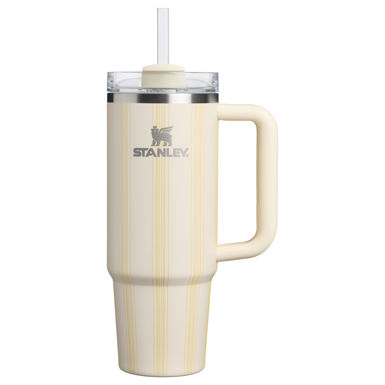 The Quencher H2.0 Flowstate Tumbler | 30 OZ Cream Picnic Stripe